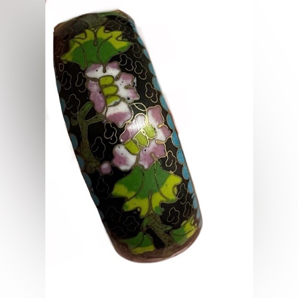 Vintage cloisonné bangle